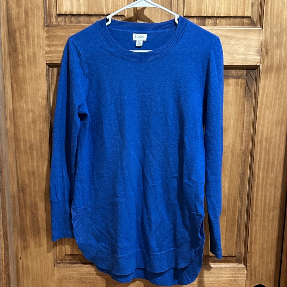J. Crew women’s merino tunic sweater XS